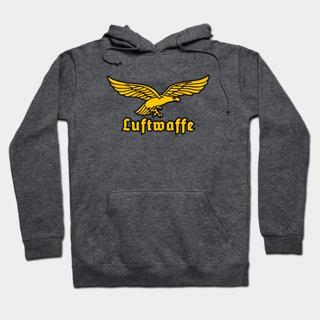 Luftwaffe eagle Hoodie by bumblethebee